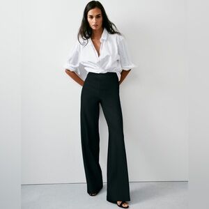 SPANX Black Wide Leg Pants